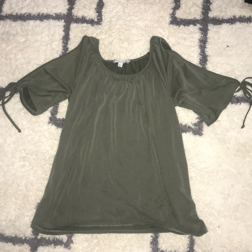 Olive green size small blouse